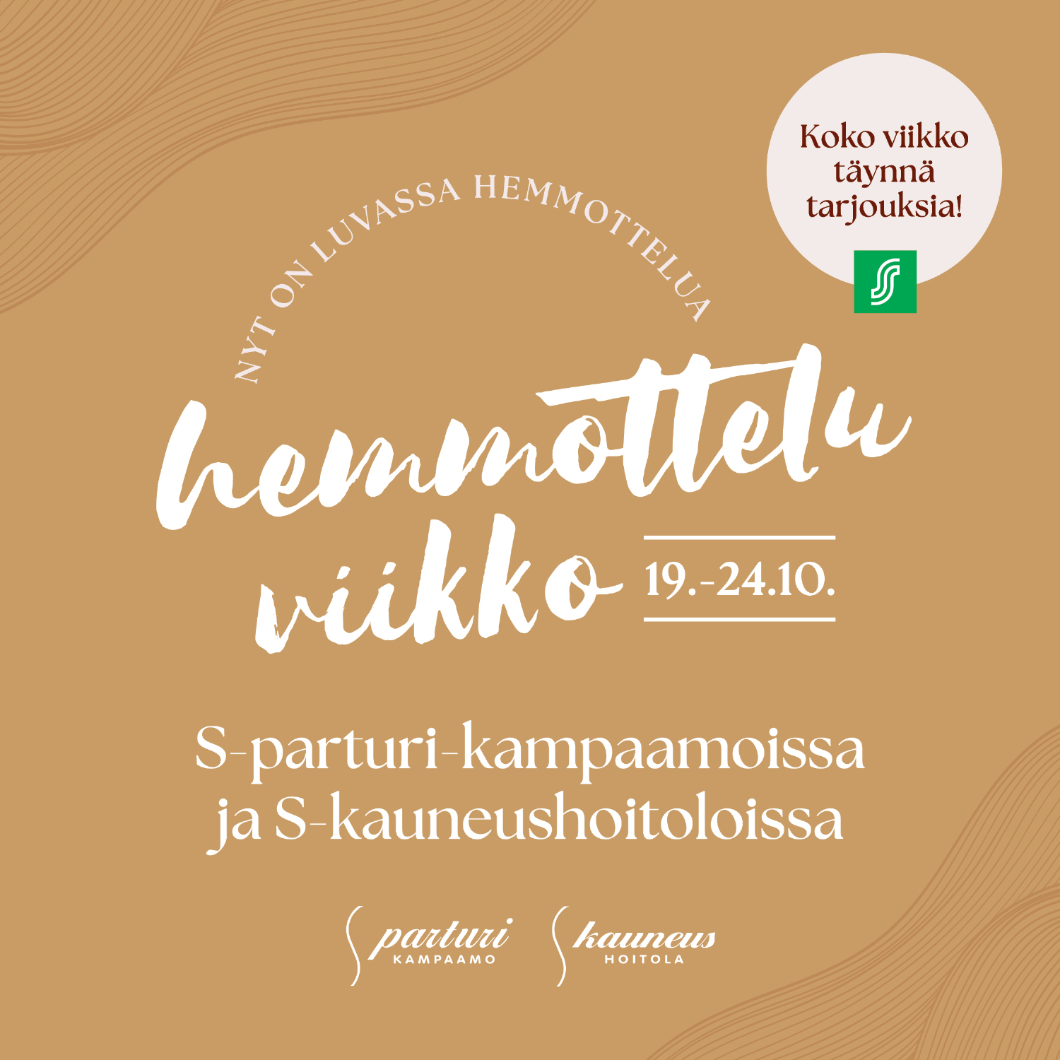 Hemmotteluviikko 19.-24.10.